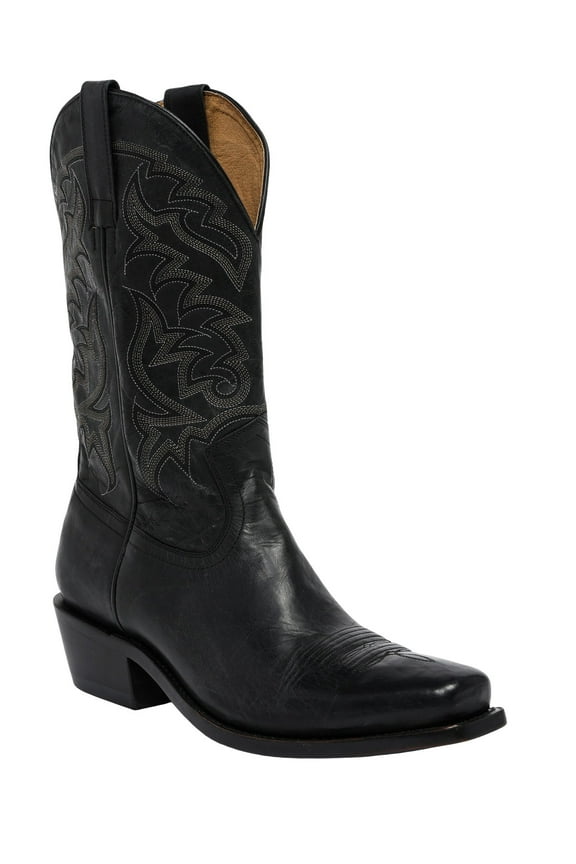 Men's Spirit&Reg; Mad Cat Western Boot Square Toe Black 10 D(M) US