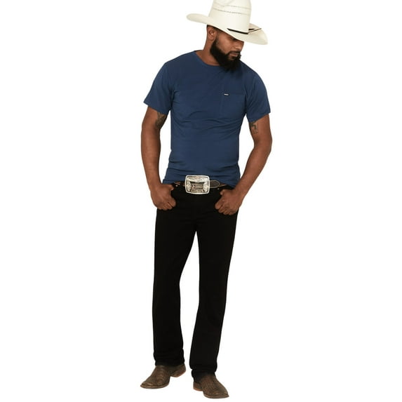 Moonshine Spirit Men's Night Star Wash Decker Slim Straight Stretch Denim Jeans - MSSP22J87 29W x 36L US