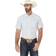 thumbnail image 1 of Moonshine Spirit Men's Spirit&Reg; River Delta  Plaid Short Sleeve Pearl - MSSP22W80-CRM, 1 of 4