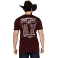 thumbnail image 1 of Moonshine Spirit Men's Southern Bandit Short Sleeve Graphic T-Shirt Burgundy X-Large  US, 1 of 4
