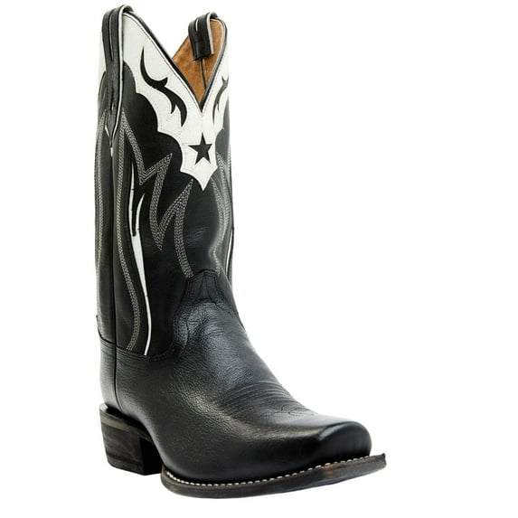 Moonshine Spirit Men's Taurus Western Boot Square Toe Black 9 D(M) US