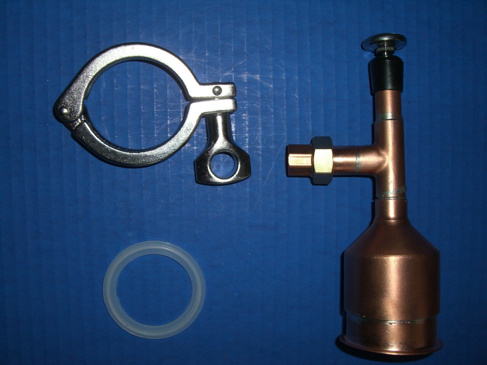 Thumper Doubler Moonshine Still Kit For Beer Keg - 2" X 1/2" Copper DIY Distilling