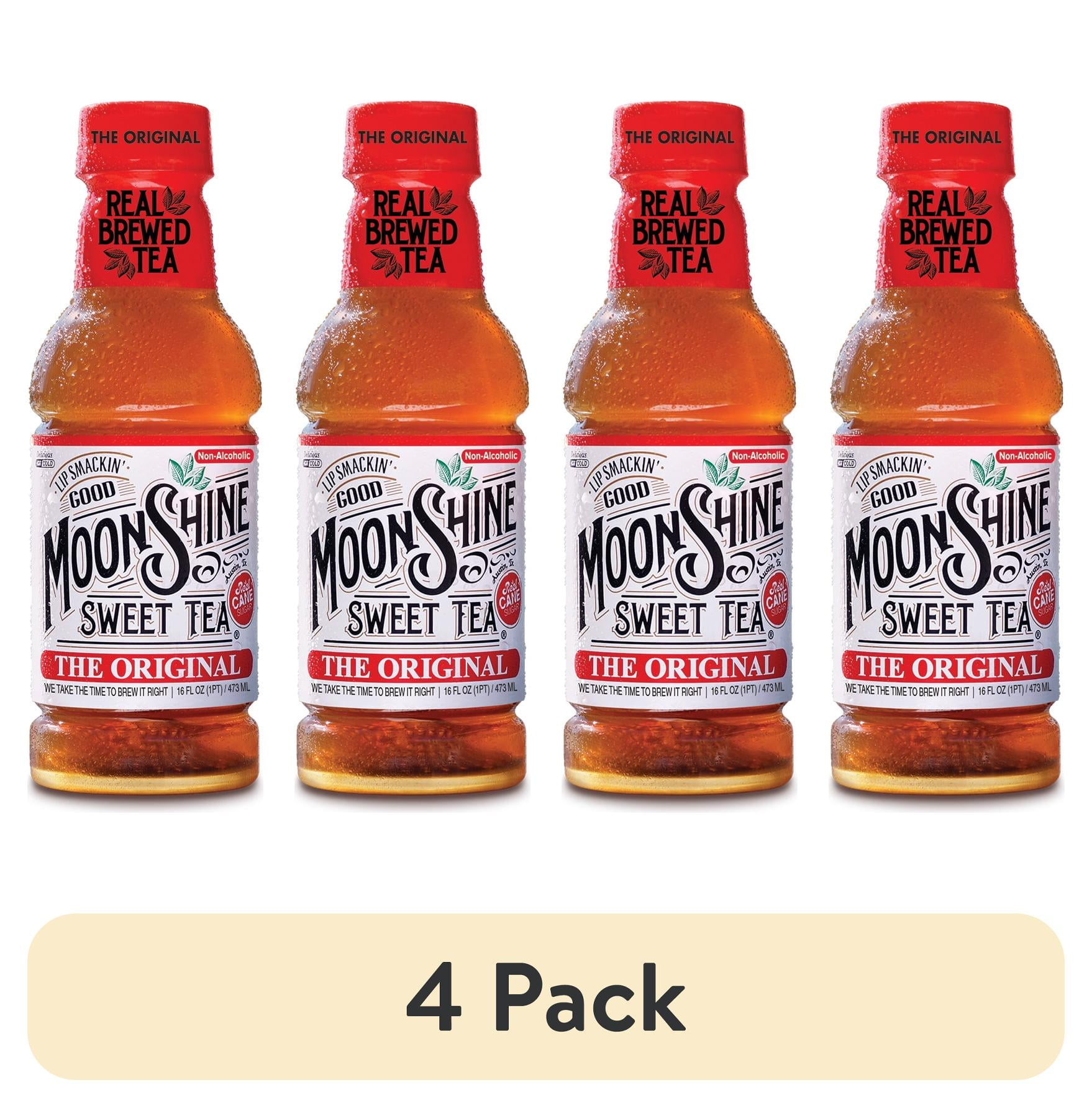 (4 Pack) Moonshine Sweet Tea The Original, 16 Fluid Ounces - Walmart.com