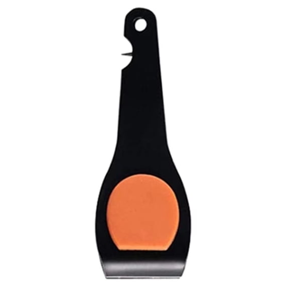 Moonsky 2.36" Fishing Line Cutter – Multifunctional Fly Fishing Nipper Snips with Hook Sharpener & Bottle Opener – Portable Tool for Bass, Trout & Saltwater – Tackle Box Essential (Orange)