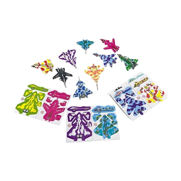 Moonsky 3D Stereo Insect DIY Paper Puzzle, 25-Piece STEM Animal Toy for Kids, Educational Craft Kit C 10 pieces