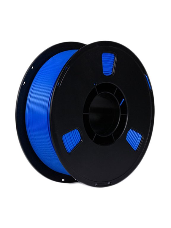 8.8 oz PLA 3D Printing Filament 1.75mm Eco Friendly Material in Vacuum Package for Precision Desktop Printing, Blue