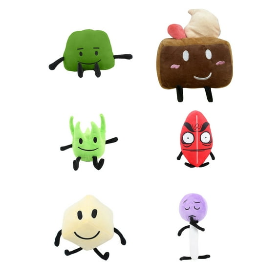 Moonsky BFDI 9.8-Inch Evil Leafy Plush Toys,Cartoon Battle for Dream Island TV Series Collectible Figure, Soft & Huggable BFDI Plushies Doll,BFDI Cuddly Toy for Boys Girls Christmas Birthday Gifts