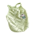 thumbnail image 1 of Moonsky Breathable Dog Shirt,Mesh Cooling Tank Top for Small and Medium Dogs, Lightweight Pet Summer Apparel, Green XS, 1 of 5