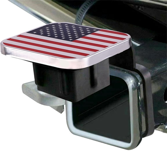 Moonsky Car Accessories 2024 2 Inch American Flag Hitch Cover Tube Plug Insert, Car Exterior Accessories, Universal, Receiver Tube Hitch Plug