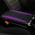 thumbnail image 1 of Moonsky Car Accessories 2024 Upgraded Car Center Console Cover,Microfiber Leather Car Armrest Cover Cushion,Universal Car Armrest Storage Box Car Interior Accessories Purple, 1 of 7