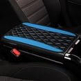 thumbnail image 1 of Moonsky Car Accessories 2024 Upgraded Car Center Console Cover,Microfiber Leather Car Armrest Cover Cushion,Universal Car Armrest Storage Box Car Interior Accessories Blue, 1 of 7
