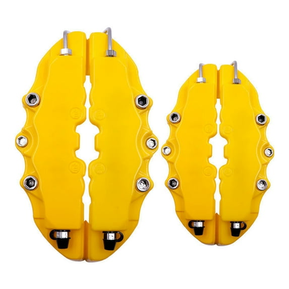 Moonsky Car Brake Caliper Covers, Heat Resistant Universal Brake Caliper Protector Set for Automotive Wheel Modification