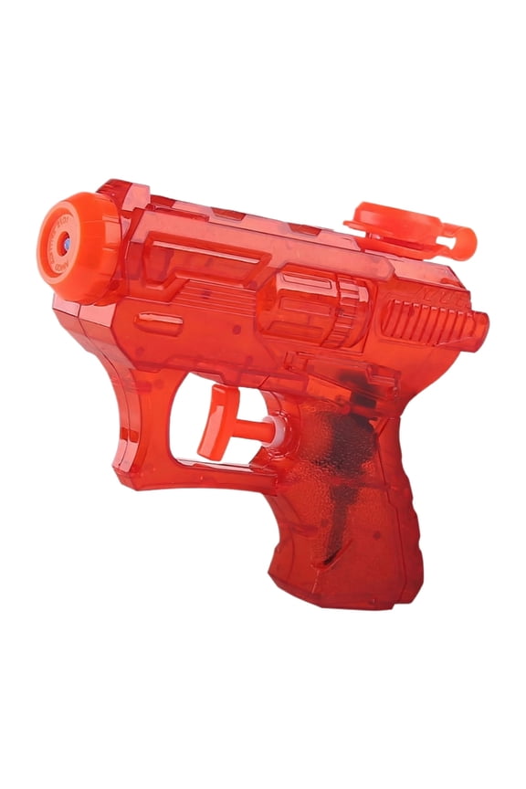Classic Transparent Water Gun, High-Visibility Design, Lightweight & Durable, Summer Pool Battle, Beach Play Accessory