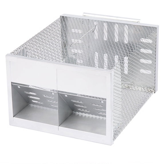 Moonsky Double-Door Humane Rat Trap, High-Sensitivity Live Cage for Small Rodents and Mice, Professional Pest Control Tool for Home and Garden