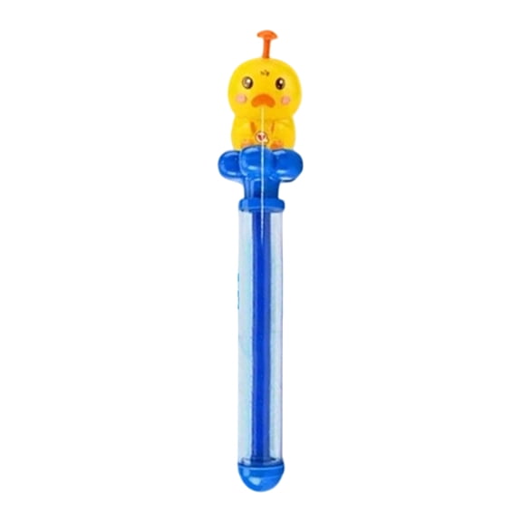 Moonsky Duck Pump-Action Water Gun, 3D Design, High-Visibility Clear Tube, Summer Pool Play, Garden Water Battle Accessory
