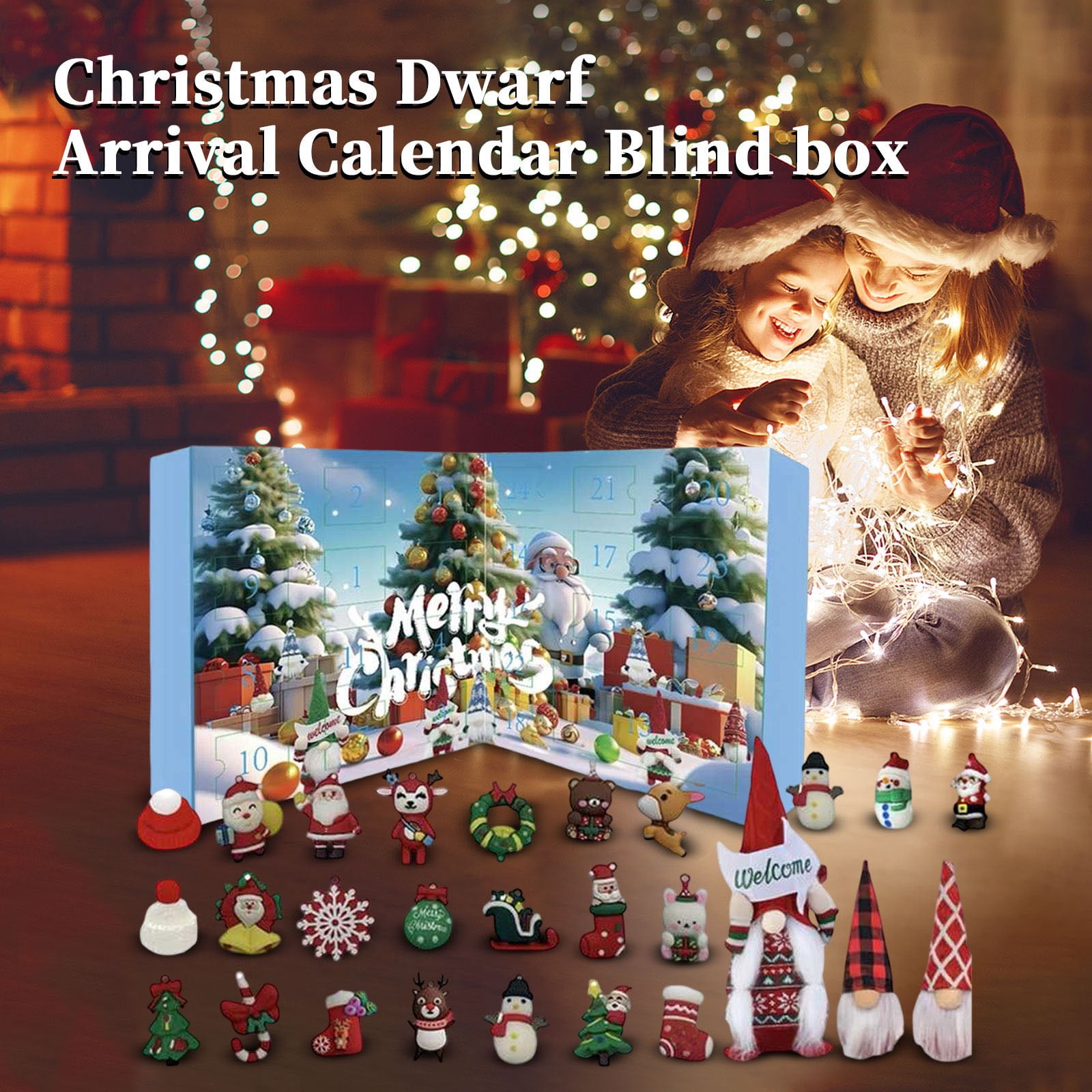Moonsky Gnomes Advent Calendar 2025 with 24 Christmas Blind Boxes ...