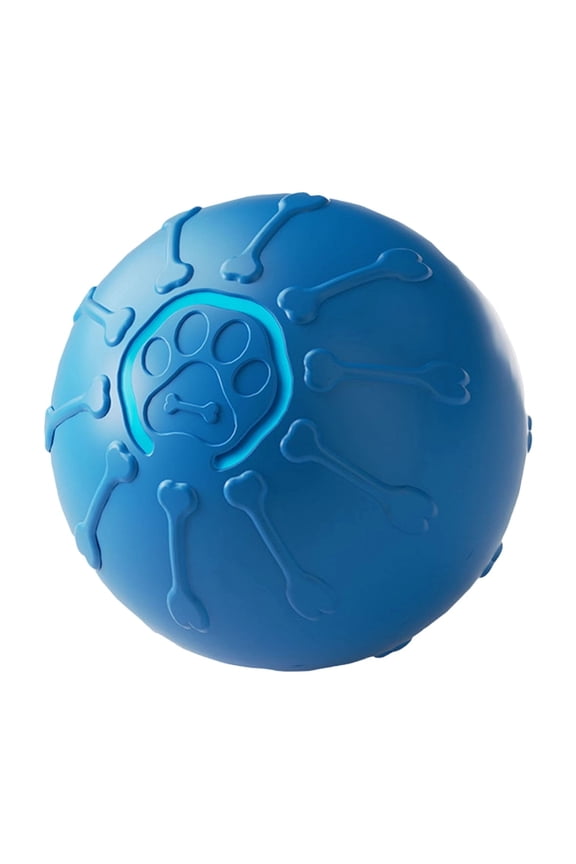 Gravity Bouncing Ball, Automatic Jumping Dog Toy with Interactive Motion for Self-Play and Boredom Relief, Plastic, Blue