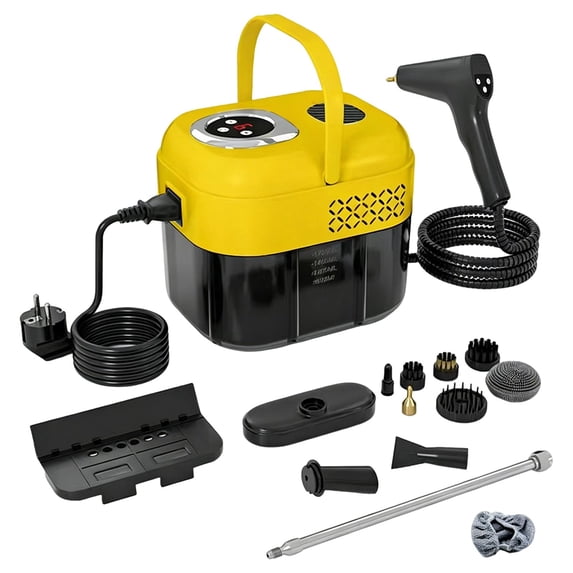 Moonsky Handheld Steam Cleaner, 110V High Pressure Heavy Duty Steamer with Accessories for Home Housekeeping Grout Tile Couch Cleaning