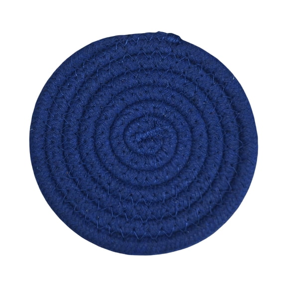 Moonsky Heavy Duty Cotton Rope Placemat Round Heat Resistant Table Protector for Hot Casserole Pot Pan Restaurant Buffet Dining Tableware Layout