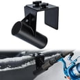 thumbnail image 1 of Moonsky Heavy-Duty Ice Fishing Sled Rod Holder – 1.5" Clamp-On Portable Fish Pole Rack for Ice Sleds & Utility Sleds – Adjustable, Hands-Free & Scratch-Free – Essential Ice Fishing Gear (Black), 1 of 5