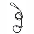 thumbnail image 1 of Moonsky Heavy Duty No-pull Pet Slip Lead Leash Adjustable Training Rope 0.24in Nylon Dog Leash for Outdoor Walk, Black, 1 of 3