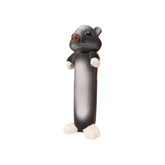 Moonsky Latex Otter Shape Long Squeaky Toy for Dog Teething and Durable Chewing with Water Resistant Finish