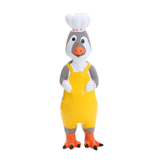 Moonsky Latex Screaming Rubber Chicken Squeaky Toy for Dogs with Dur-able Texture for Chewing and Fetch Play Sessions, B