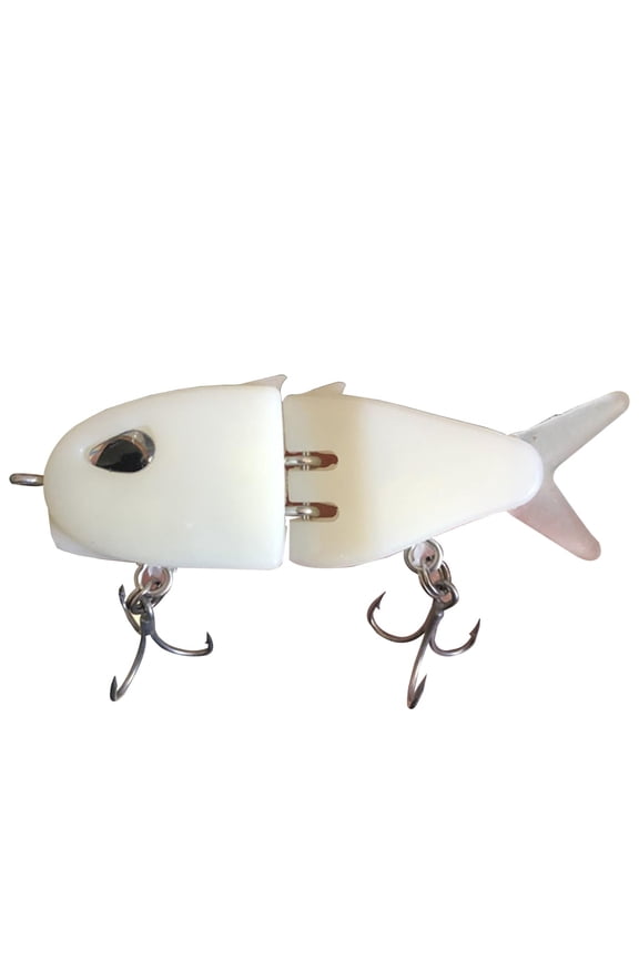 Multi-Jointed Plastic Lure Realistic Swimbait Artificial Fishing Bait Tackle