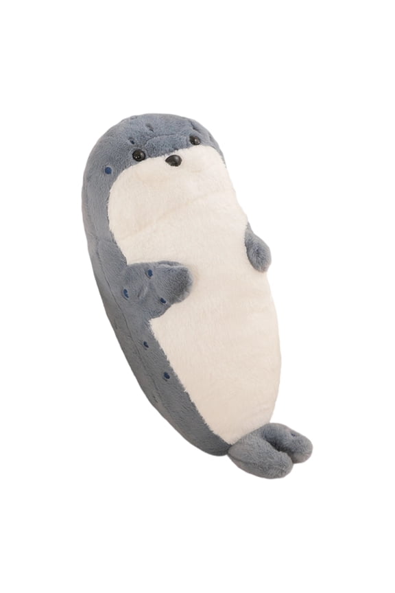 PP Cotton 20in Seal Plush Pillow Soft Ocean Animal Stuffed Toy for Sleeping Gift