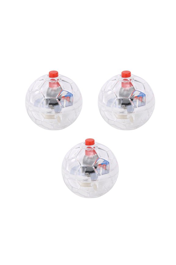 Plastic LED Light up Pet Ball with Motion Activated Feature for Interactive Exercise and Play for Cats and Dogs, B