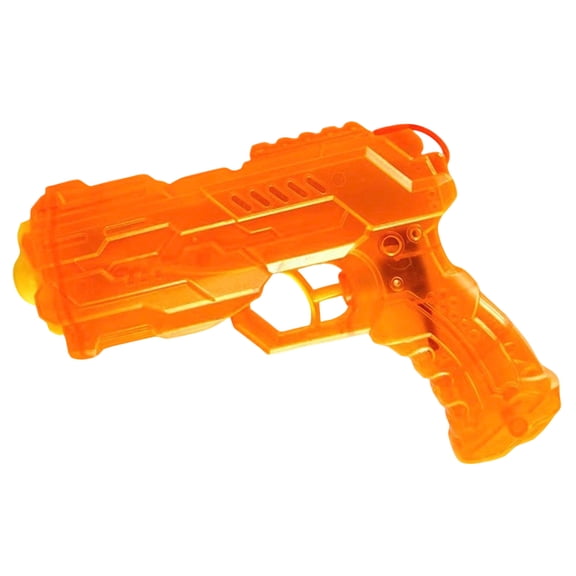 Moonsky Plastic Mini Water Squirt Gun for Summer Backyard Fun and Quick Action Water Battle Activity Orange