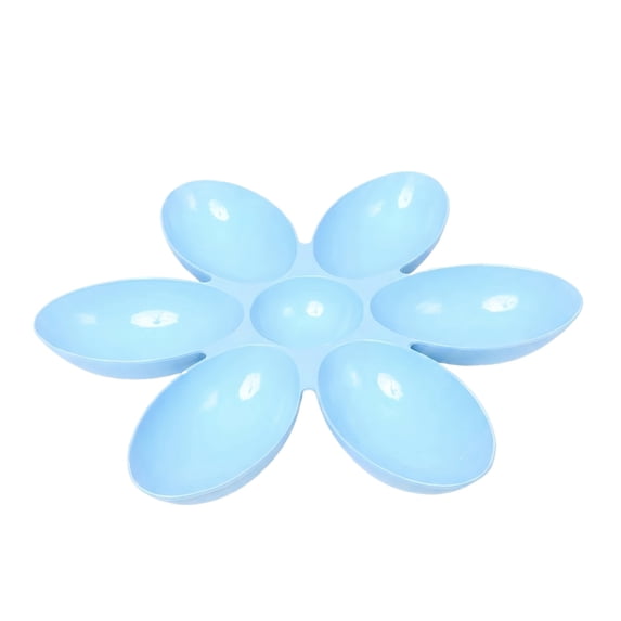 Moonsky Plastic Pet Petal Bowl for Multi-Cat Feeding and Professional Station for Small Dogs and Feline Supplies