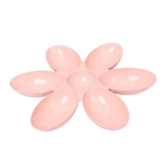 Moonsky Plastic Pet Petal Bowl for Multi-Cat Feeding and Professional Station for Small Dogs and Feline Supplies