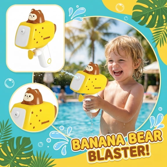 Moonsky Plastic Water Blaster Squirt Pump for Outdoor Beach Drifting and Summer Backyard Group Fun Activities