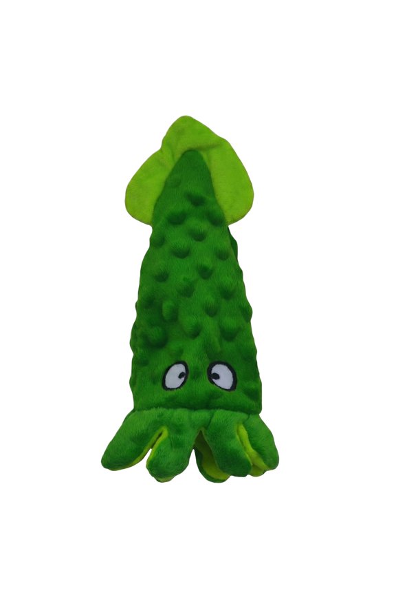Plush Octopus Dog Toy with Crinkle Paper and Squeaker for Intelligent Play and Durable Chewing Needs