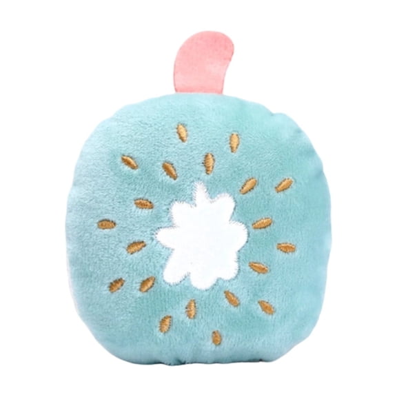 Moonsky Plush Squeaky Fruit Toy for Cats and Dogs with Built-in BB Sound and Catnip for Interactive Fun