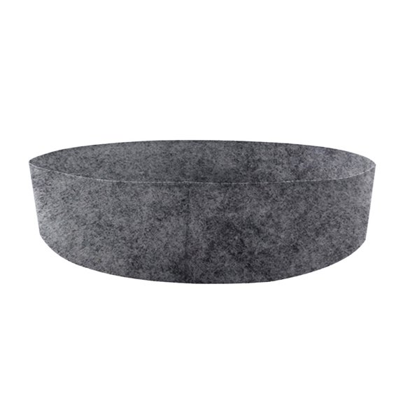 Moonsky Raised Plant Bed,Black 19.7x7.9in Round Fabric Garden Planter for Vegetables and Flowers, Elevated Breathable Planting Bag,1PC
