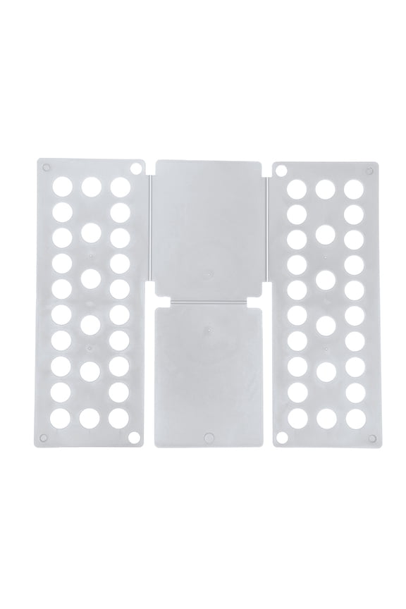 Shirt Folding Board for T-Shirts Clothes Laundry Folder Plastic Adjustable Flip Fold Space Saving Laundry Organization Tool for Adults Gray 18.9" x 15.75"