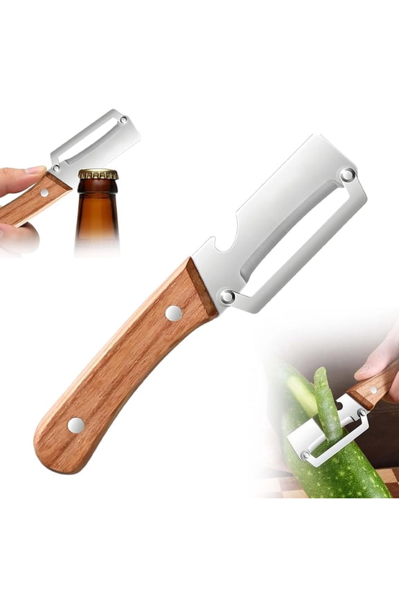 Speed Peeler Knife 7in Adjustable Spring Setting Fruit and Vegetable Peeler for Millimeter Level Slicing and Professional Kitchen Silver Approx 7 in