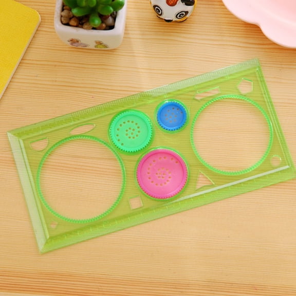 Moonsky Spirograph Drawing Set, Creative Geometric Ruler Templates for Artistic Painting and Educational Drafting