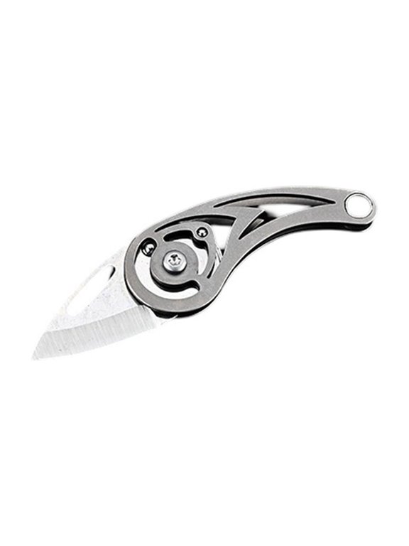 Titanium Keychain Utility Tool, Mini Portable Box Cutter and Letter Opener for Daily Use, Lightweight Pocket Multi-Tool, 1-Piece