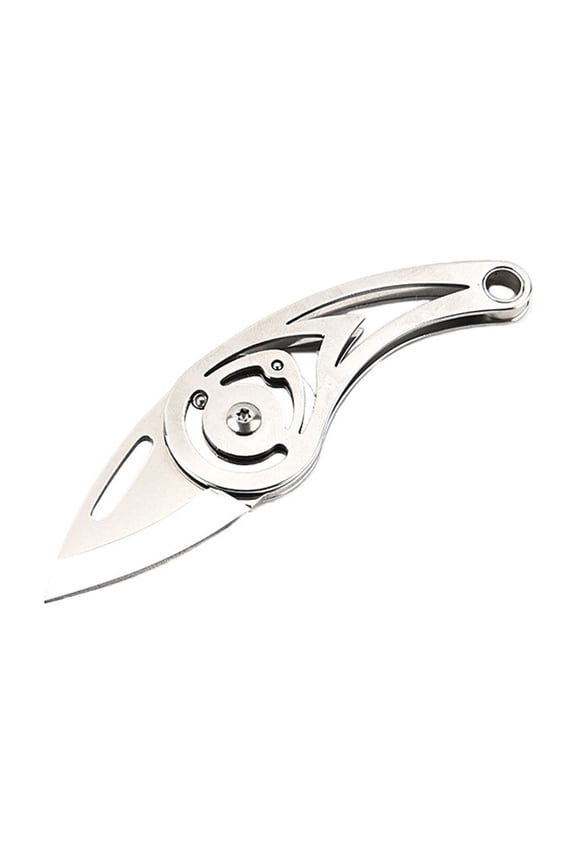Titanium Keychain Utility Tool, Mini Portable Box Cutter and Letter Opener for Daily Use, Lightweight Pocket Multi-Tool, 1-Piece