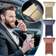 Moonsky Universal Car Leg Extender Leg Support Cushion for Car Driver Seat Desk Chair Brown