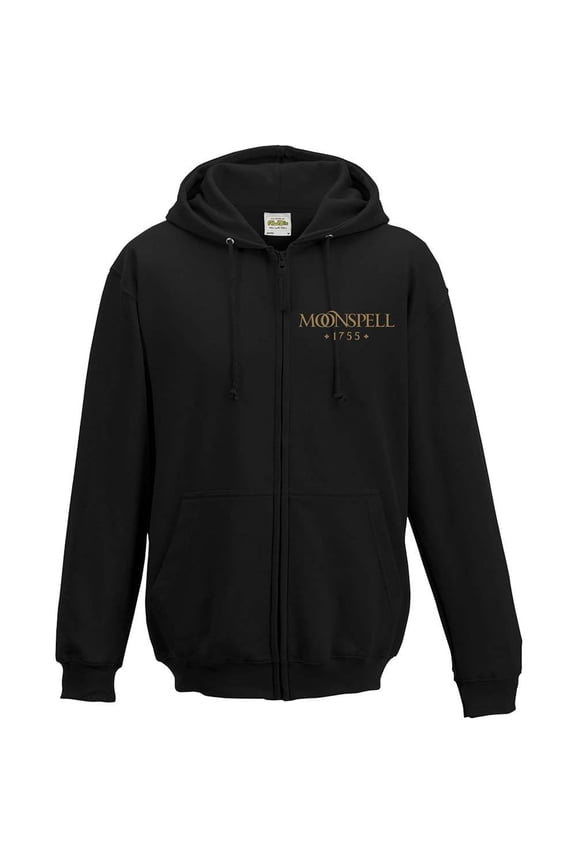 Moonspell Logo 1755 Tremor Zip Hoodie Sweatshirt