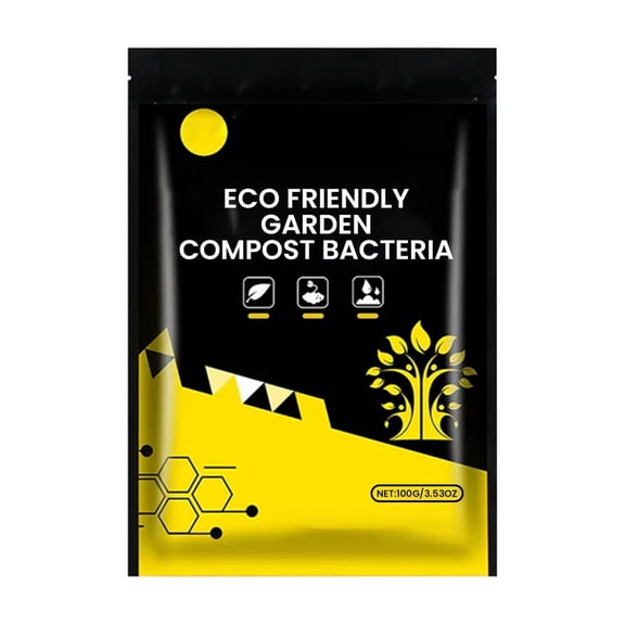 Moonspry 1 Pack Compost Activator, Eco-Friendly Organic Bacteria, Speeds Up Composting For Garden And Home