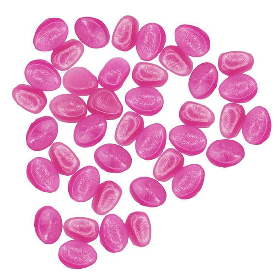 Moonstone Promotion Sale! Nomeni Garden Pebbles Glow Stones Rocks Luminous Pebbles for Walkways Outdoor Decor 40P, Home Decor Clearance Sale Pink