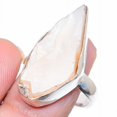 thumbnail image 1 of Moonstone Rough Gemstone Handmade 925 Sterling Silver Jewelry Ring Size 7.5, 1 of 1