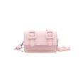 thumbnail image 1 of Moontgen Crossbody Purse for Women Solid Satchel Purse Pu Leather Handbag for Work (Pink), 1 of 9