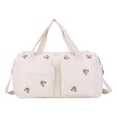 thumbnail image 1 of Moontgen Quilted Baby Diaper Bag Large Mommy Bag Cute Duffle Bag for Women (Bear), 1 of 9