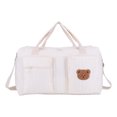 thumbnail image 1 of Moontgen Quilted Baby Diaper Bag Large Mommy Bag Cute Duffle Bag for Women (One Bear), 1 of 9